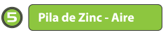 Pila de Zinc - Aire